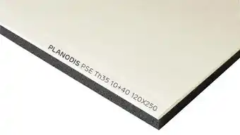 Brico Dépôt Planodis doublage plaque de plâtre + polystyrène th 38** - l. 2,50 x l. 1,20 m x ép. 10 + 40 mm offre