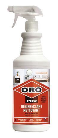 Brico Dépôt Marque oro pro désinfectant nettoyant pulvérisateur 1l offre