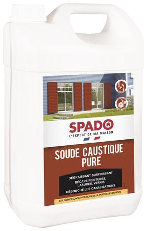 Brico Dépôt Spado soude caustique pure "spado" 4 kg offre