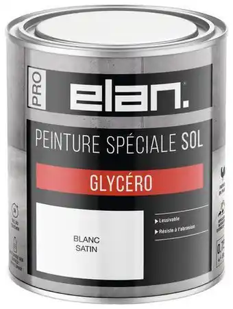 Brico Dépôt Peinture extérieur sol satin 0,75 l blanc offre