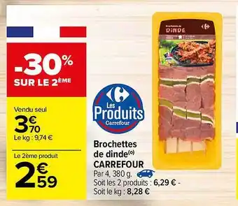 Carrefour Brochettes De Dinde Carrefour offre