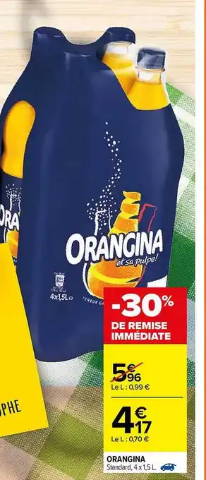 Carrefour Orangina offre