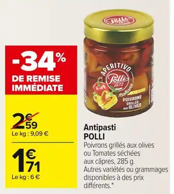 Carrefour Market Polli antipasti offre