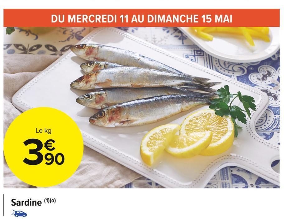 Promo Sardine chez Carrefour Market