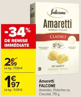 Carrefour Market Falcone amaretti offre
