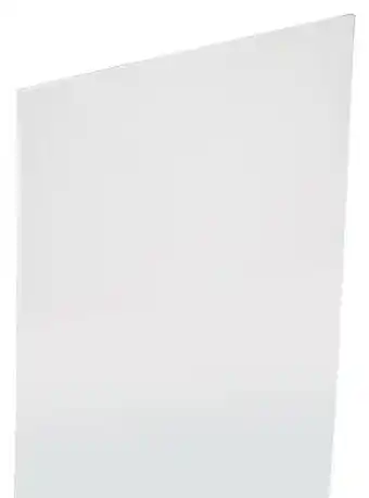 Verre synthétique transparent l. 100 x l. 100 cm - ép. 2,5 mm