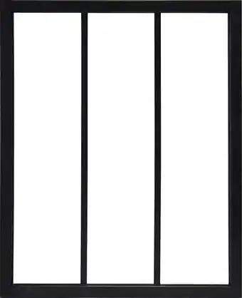 Brico Dépôt Verriere industrielle 3 panneaux h.105 cm x l.83 cm x epaisseur 40 mm offre