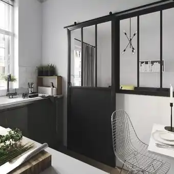 Brico Dépôt Porte coulissante "industrielle" offre