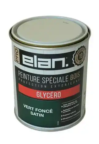 Brico Dépôt Peinture extérieur bois satin 0,75 l vert foncé offre