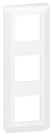 Brico Dépôt Legrand plaque 3 x 2 modules vertical "mosaic" blanc offre
