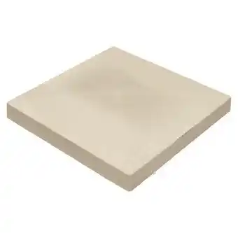 Brico Dépôt Chapeau béton ton sable forme pointe de diamant offre