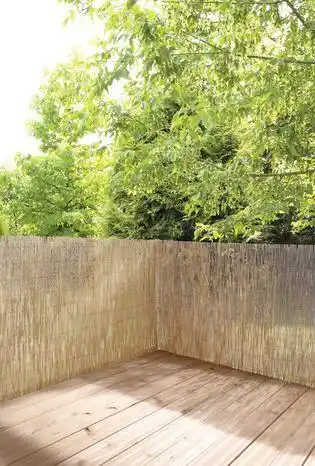Blooma canisse naturelle en roseau - h. 1 m x l. 3 m