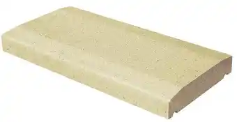 Couvre-mur béton - ton sable - 50 x 28 x 5 cm
