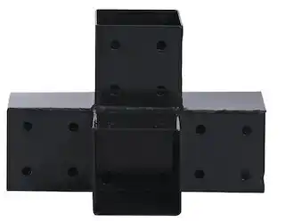 Brico Dépôt Blooma connecteur d'angle 4 directions gris "lyna" - 90 x 90 mm offre