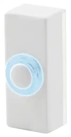 Brico Dépôt Blyss bouton sonnette filaire blanc offre