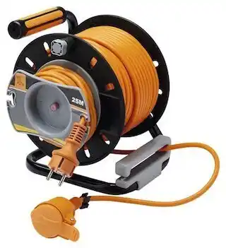 Brico Dépôt Diall enrouleur de jardin 25 m (22 + 3 m) nf offre