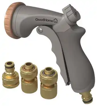 Pistolet metal 7 jets + raccords 12,5 - 15 mm
