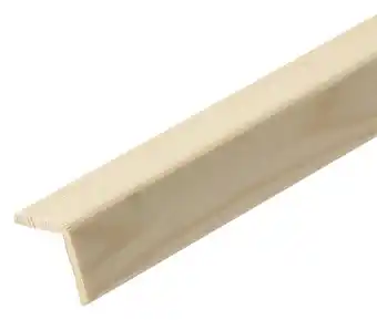 Brico Dépôt Baguette d'angle en pin 2,40 m - section 34 x 34 mm offre