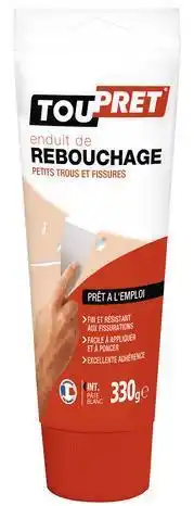 Brico Dépôt Toupret enduit de rebouchage en pâte 330 g offre