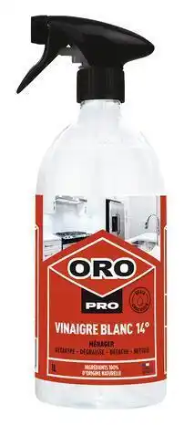 Brico Dépôt Marque oro pro vinaigre blanc 14 naturel pulvérisateur 1l offre