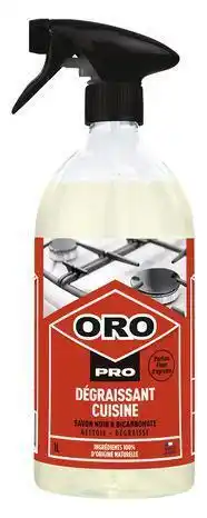 Brico Dépôt Marque oro pro dégraissant cuisine pulvérisateur 1l offre
