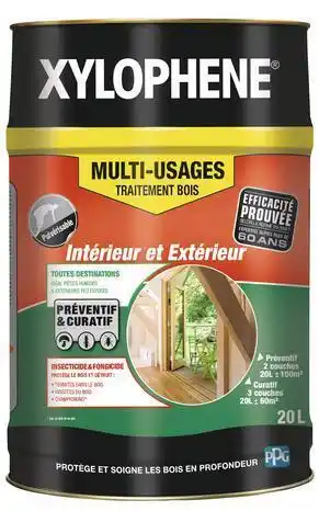 Brico Dépôt Xylophene traitement xylophene multi usage 20 l offre