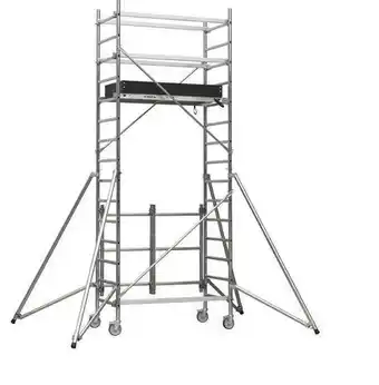 Europa echafaudage aluminium pliant hauteur travail 5 mètres