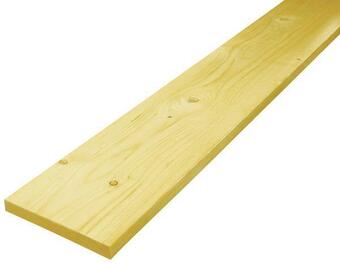 Brico Dépôt Planche traitée l.4m section 25x150mm offre