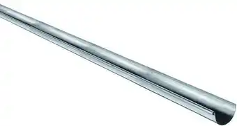 Brico Dépôt Profil gouttière demi-ronde de 25 en zinc, l. 4 m offre
