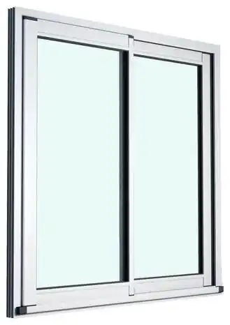 Brico Dépôt Baie vitrée aluminium blanc 2 vantaux h.215 x l.240 cm offre
