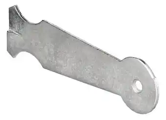 Brico Dépôt Afbat patte à scellement avec tête ronde en acier zingué - blanc - l. 160 mm offre