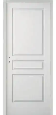 Brico Dépôt Bloc-porte 3 panneaux, droite "ordesa" blanc - l. 73 cm offre