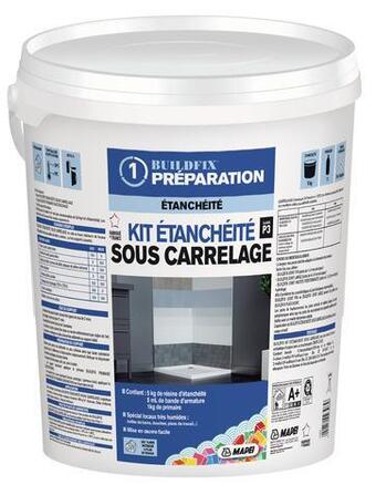 Brico Dépôt Mapei kit d'étanchéité pour sols intérieurs 5 kg offre