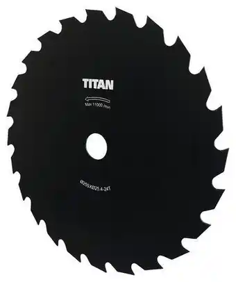 Brico Dépôt Titan lame de scie débrousailleuse "titan" offre