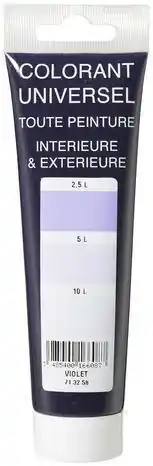 Brico Dépôt L'universel colorant violet tube 100 ml offre