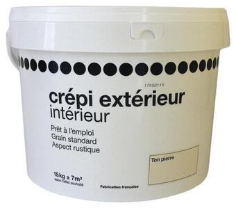 Crépi extérieur/intérieur ton pierre 15 kg