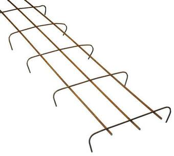 Semelle filante l. 6 m section 8 x 35 cm