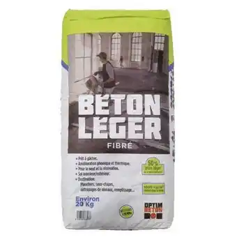 Brico Dépôt Béton léger 20 kg offre
