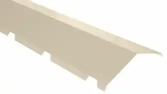 Bacacier faîtière crantée - beige