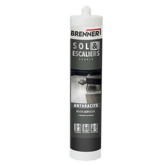 Brico Dépôt Brenner joint finition parquet anthracite 280 ml offre