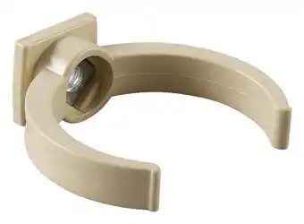 Brico Dépôt Collier de fixation en pvc de ø 50 mm gris offre