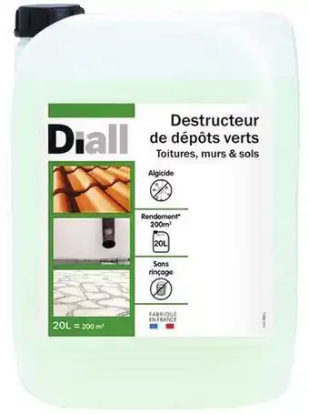 Brico Dépôt Diall anti dépôts verts 20 l offre