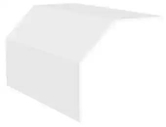 Brico Dépôt Goodhome bavette rénovation pour fenêtre pvc blanc p.10 x l.10 cm offre