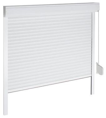 Brico Dépôt Volet roulant manuel par sangle, motorisable, en pvc et aluminium 160 x 140 cm offre
