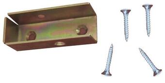 Brico Dépôt Blooma support pour traverse - l.24 mm h. 67 mm. ép 1,8 mm p. 30 mm offre