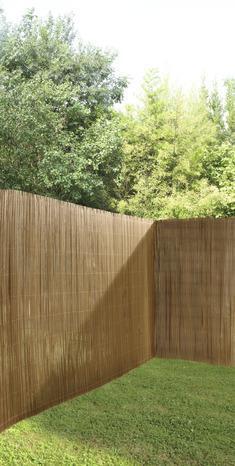 Canisse naturelle en bambou - h. 1 m x l. 3 m