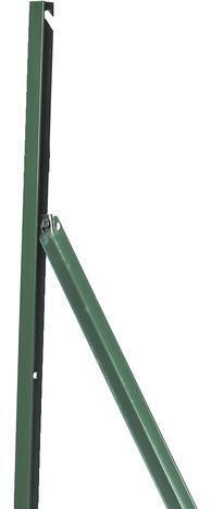 Poteau t pour grillage h. 1 m