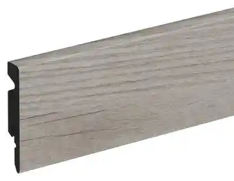 Brico Dépôt Goodhome plinthe pvc pécan l. 220 x - h. 6 cm x ép. 11 mm offre