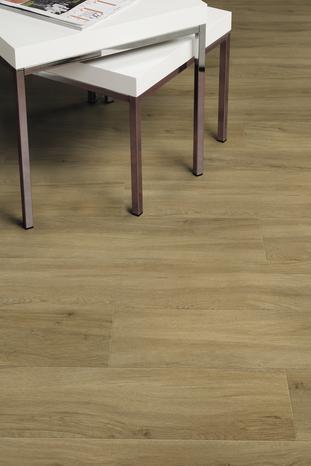 Brico Dépôt Gerflor lame pvc clipsable "angora fauve" l. 21 x l. 123 cm x ép. 4 mm offre