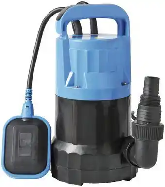 Pompe vide-cave 250 w débit 8000 l/h pour eaux claires